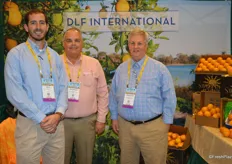 Ben Backus, Russell Kiger and Douglas Feek with DLF International from Fort Pierce, FL.